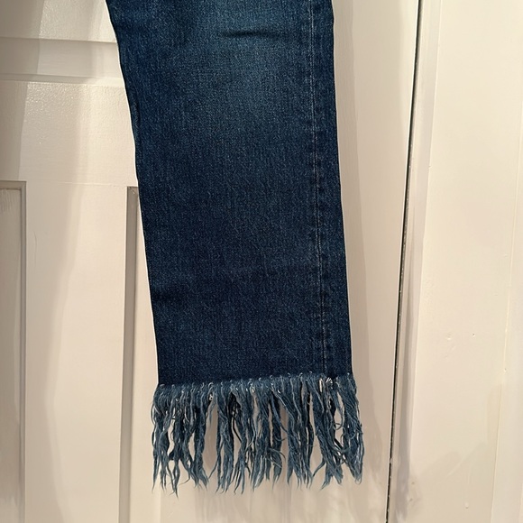 3x1 NYC Fringe Dark Jeans - Picture 3 of 4
